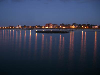 Am Schönberger Strand bei Nacht